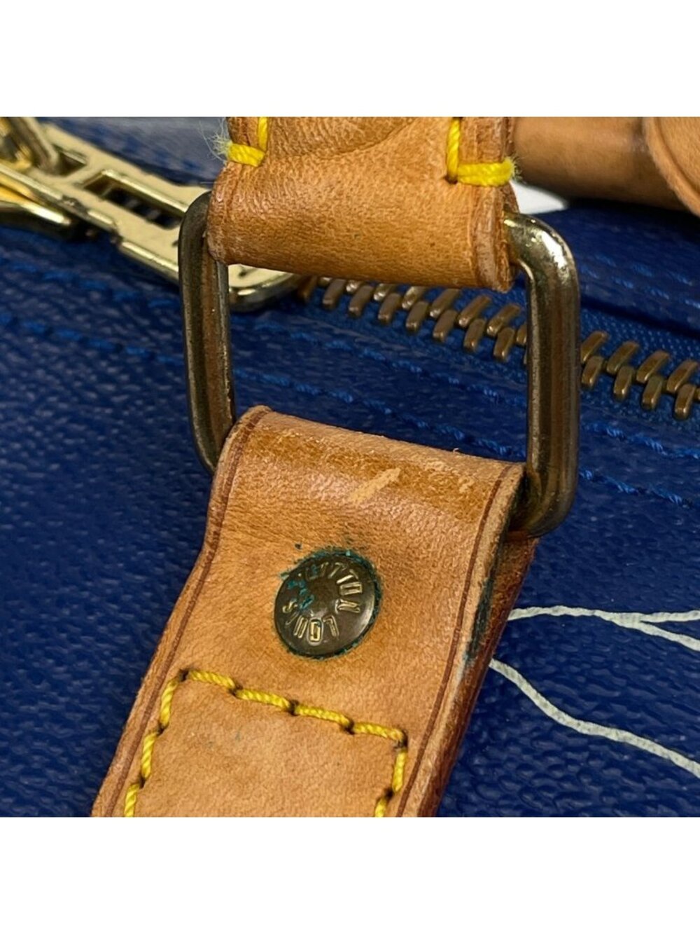 Louis Vuitton Keepall 45 Cup Boston Bag San Diego Blue - Picture 5 of 10